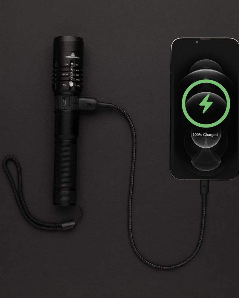 Torche rechargeable USB 2000 mAh Gear X à personnaliser
