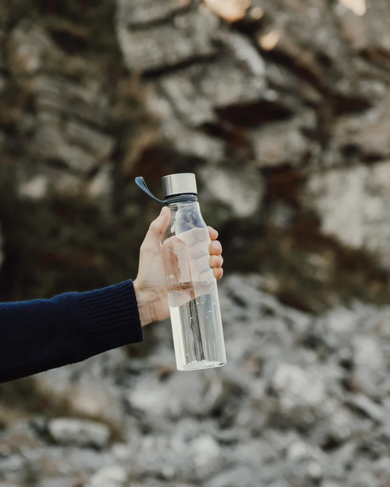 Bouteille d'eau RPET Vinga Lean 800ml à personnaliser