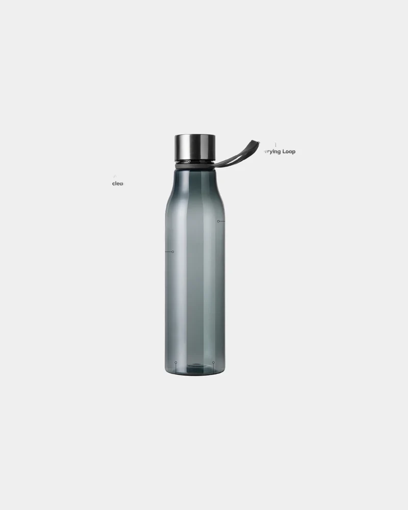 Bouteille d'eau RPET Vinga Lean 800ml à personnaliser