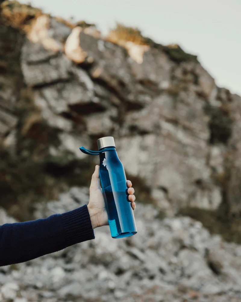 Bouteille d'eau RPET Vinga Lean 800ml à personnaliser