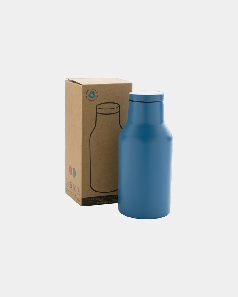 Bouteille isotherme acier inoxydable recyclé 300ml à personnaliser