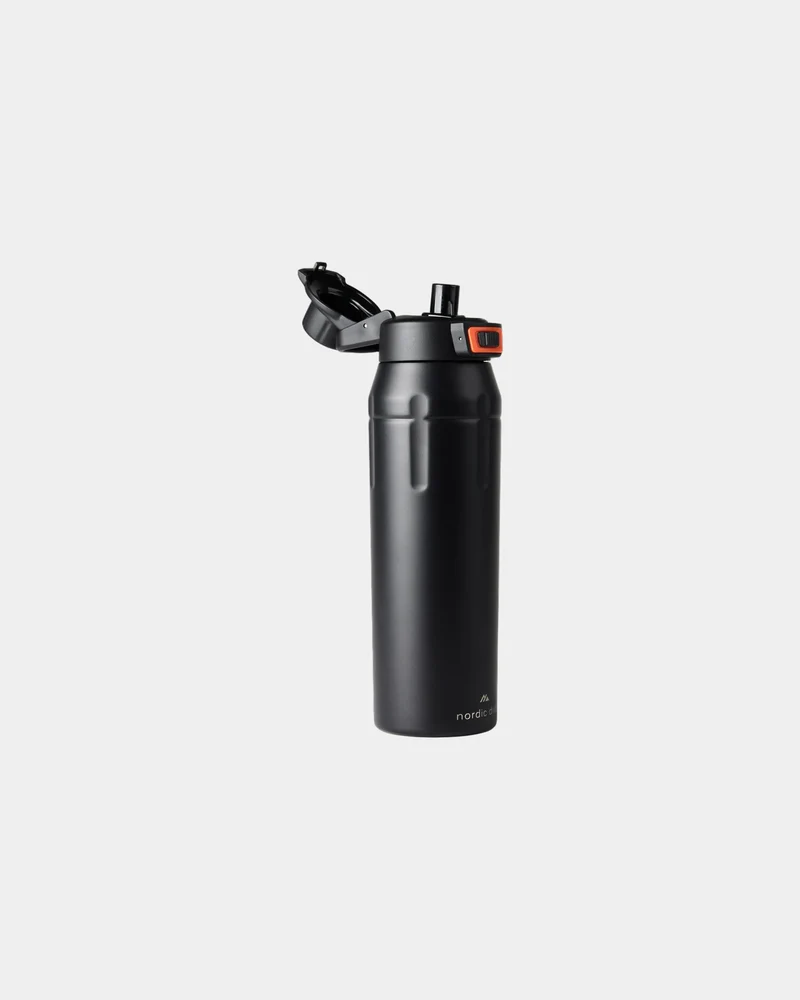 Bouteille isotherme acier recyclé Nordic Drift Trail à personnaliser