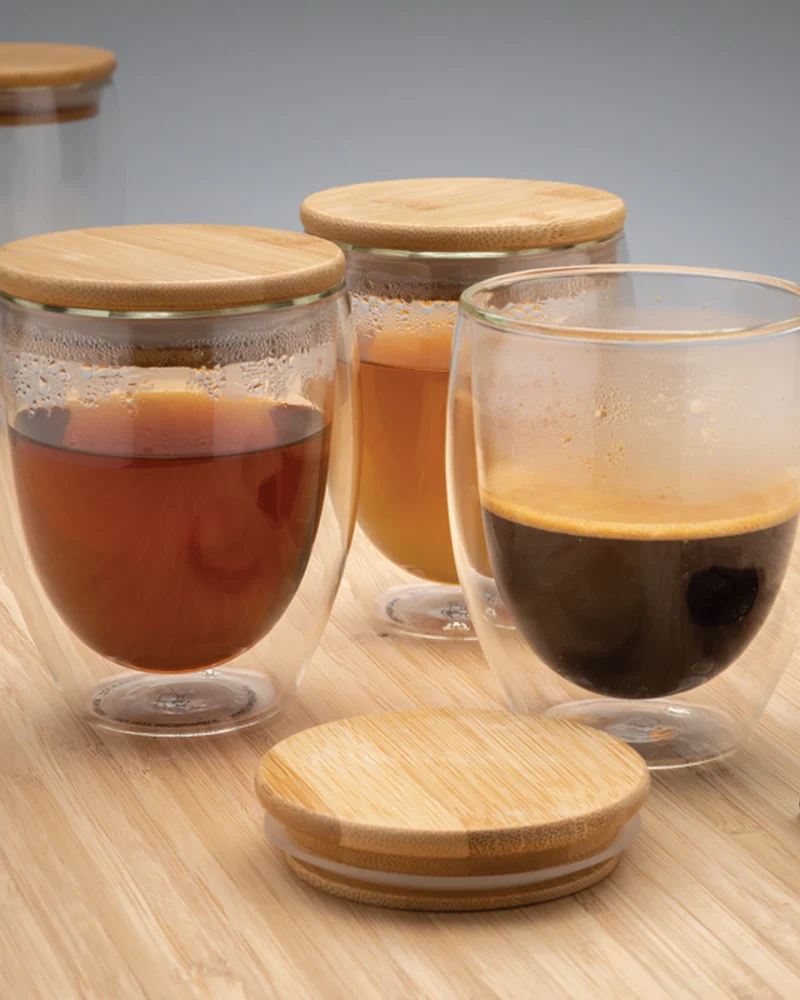 Set de 2 verres double paroi 250ml à personnaliser