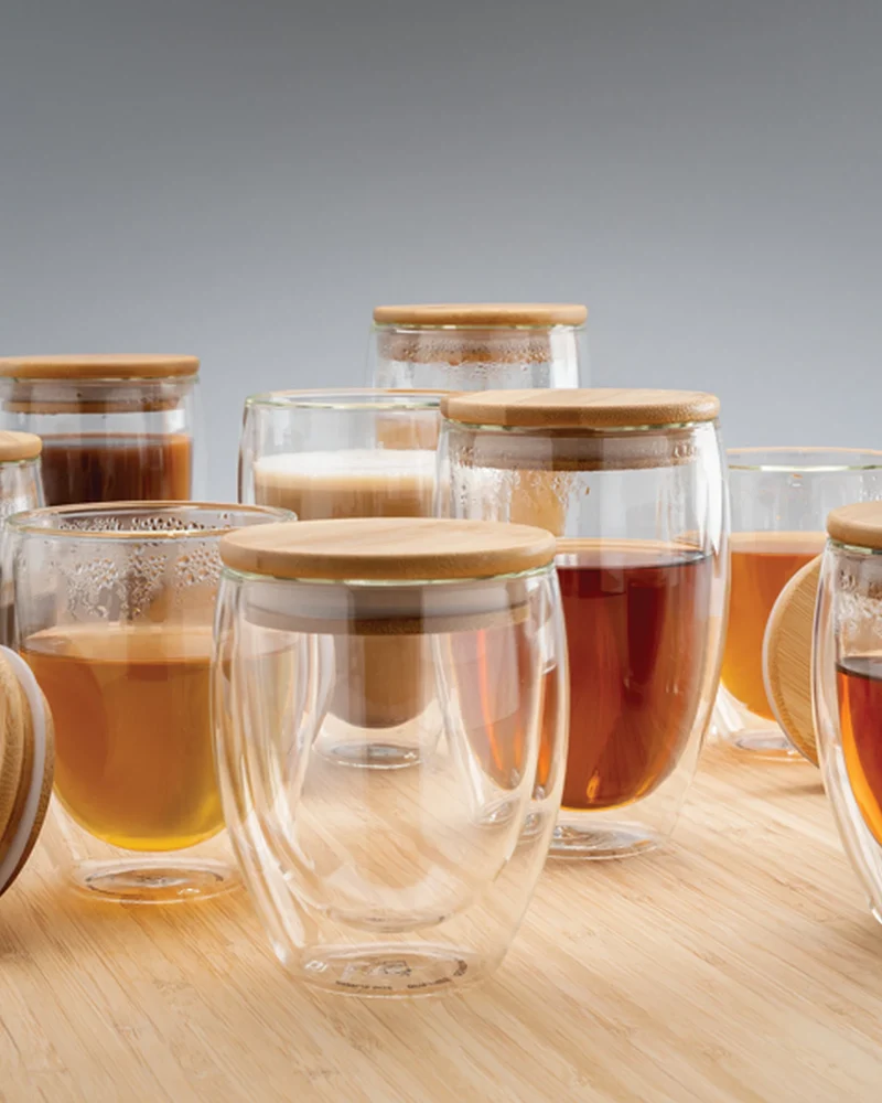 Set de 2 verres double paroi 250ml à personnaliser