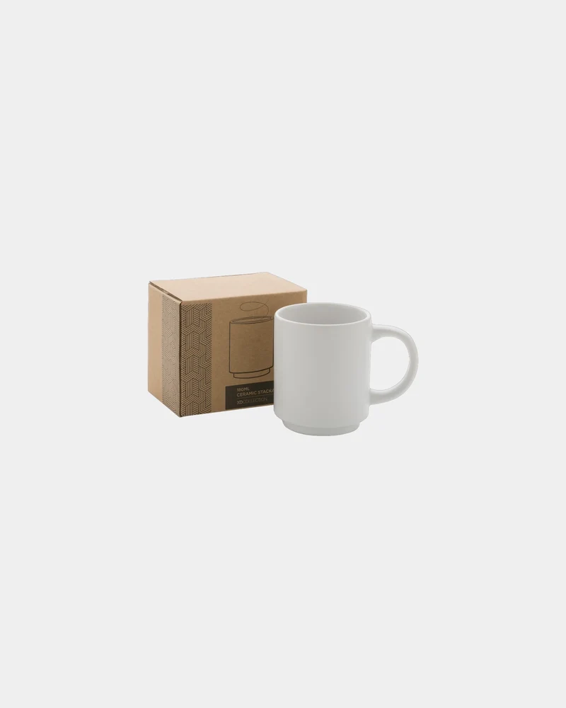 Mug céramique empilable 180ml à personnaliser