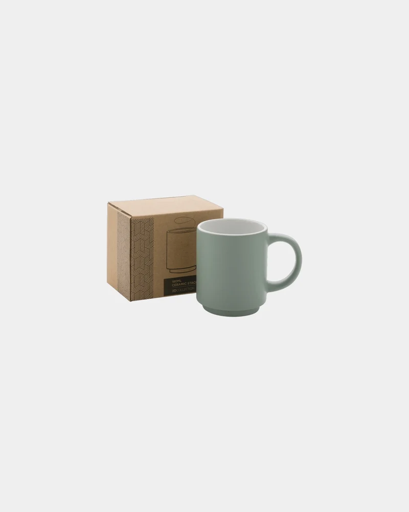 Mug céramique empilable 180ml à personnaliser