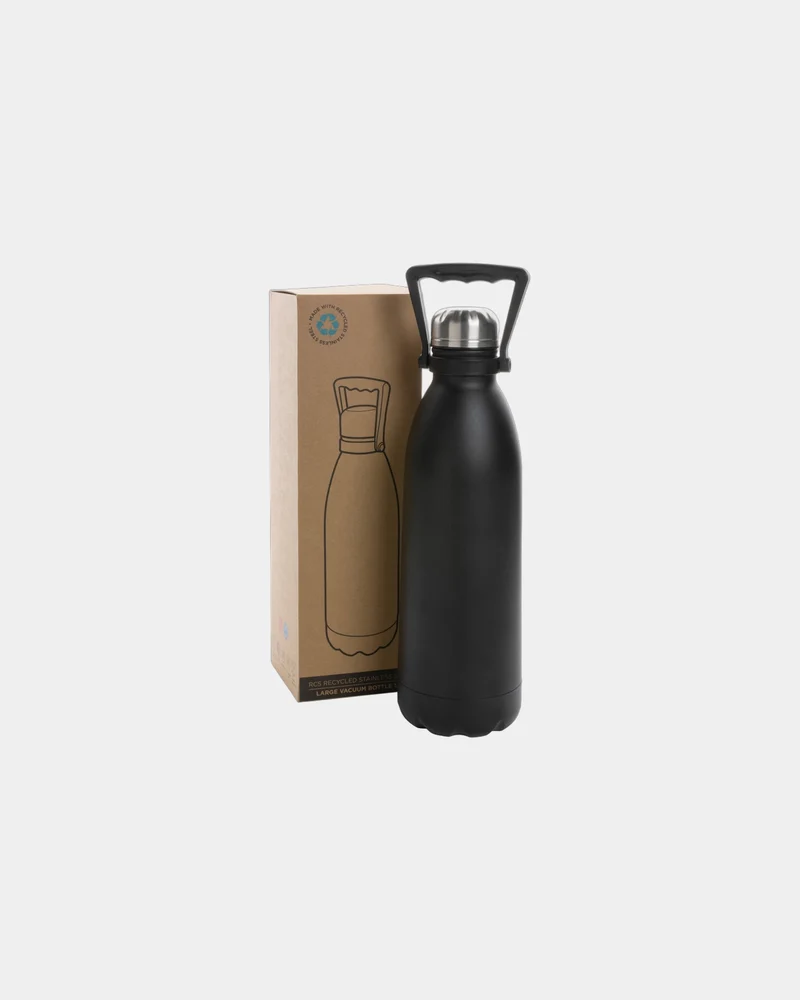 Bouteille isotherme 1.5L en acier inoxydable recyclé à personnaliser