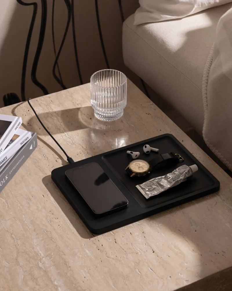 Plateau organisateur avec chargeur Vinga Timo à personnaliser
