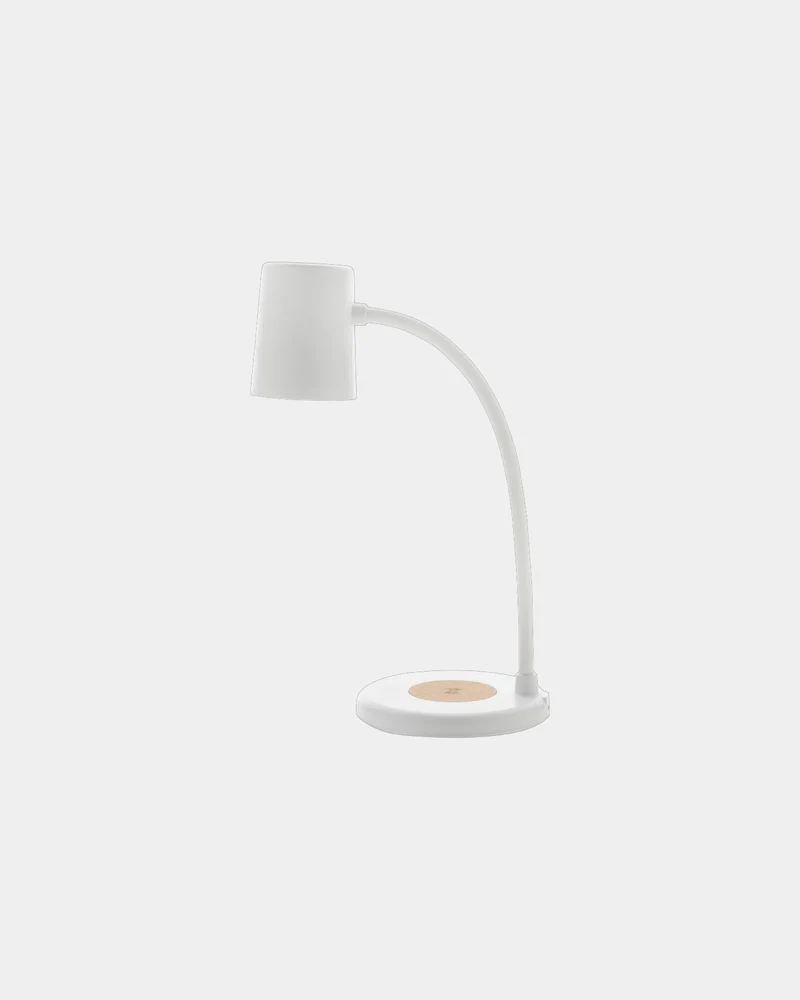 Lampe de bureau liège et plastique 15W à personnaliser