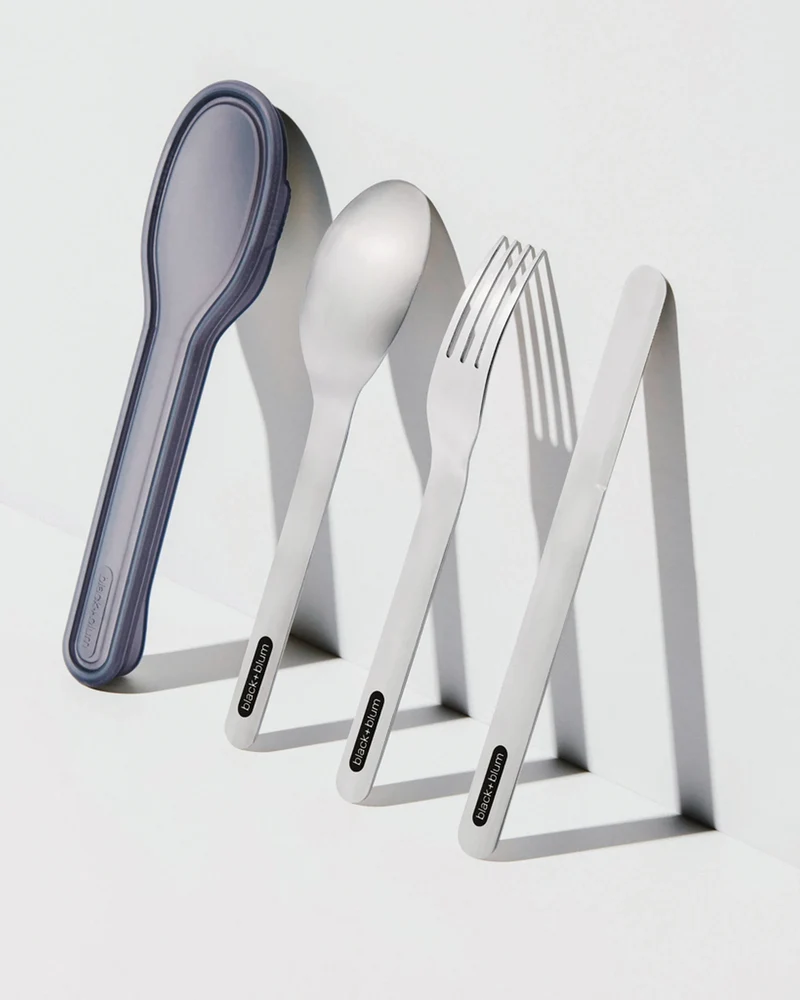 Set de couverts inox Black + Blum à personnaliser