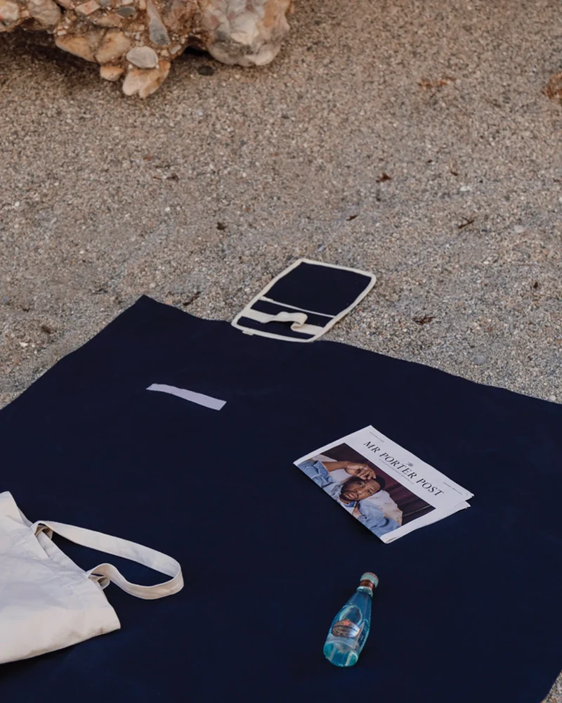 Couverture pique-nique coton recyclé Vinga Volonne à personnaliser