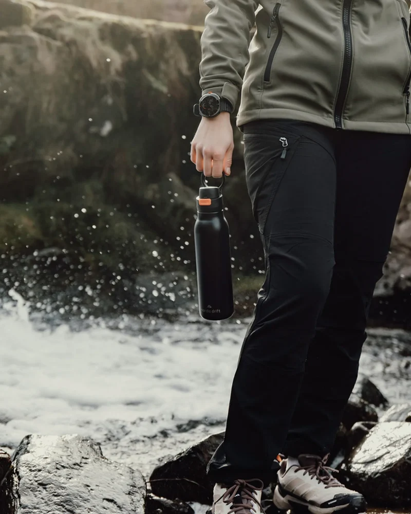 Bouteille inox recyclé 750ml Nordic Drift à personnaliser