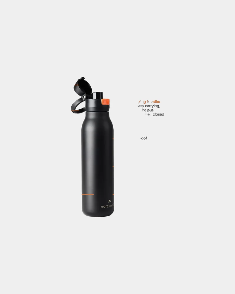 Bouteille inox recyclé 750ml Nordic Drift à personnaliser