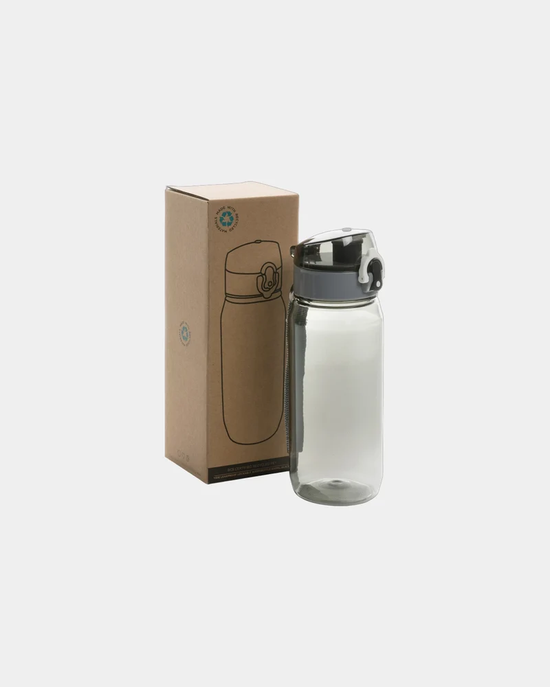 Bouteille d'eau rPET 600ml étanche à personnaliser