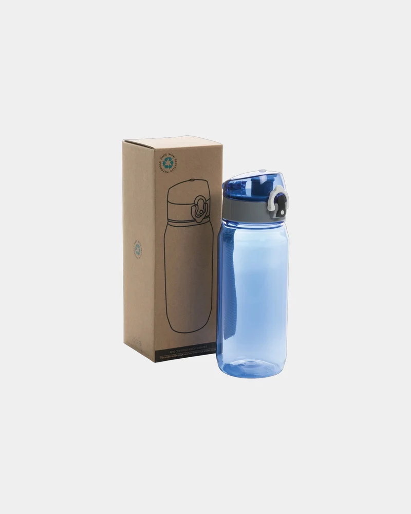 Bouteille d'eau rPET 600ml étanche à personnaliser
