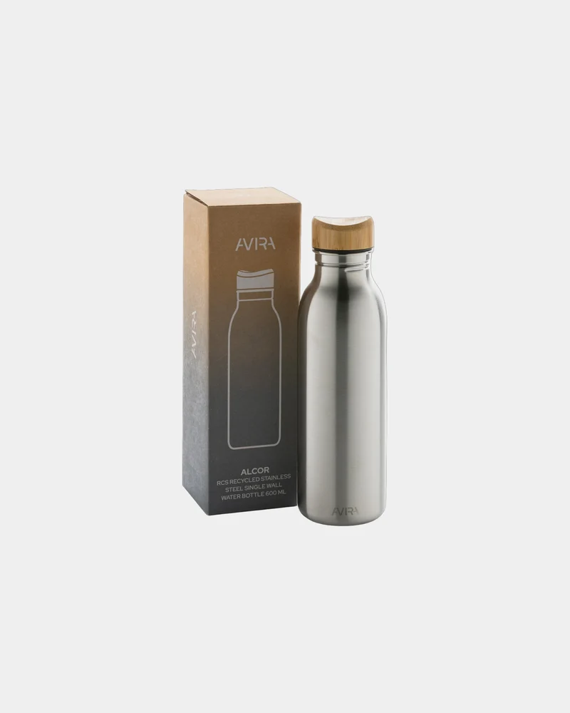 Bouteille inox recyclé Avira Alcor 600ml à personnaliser