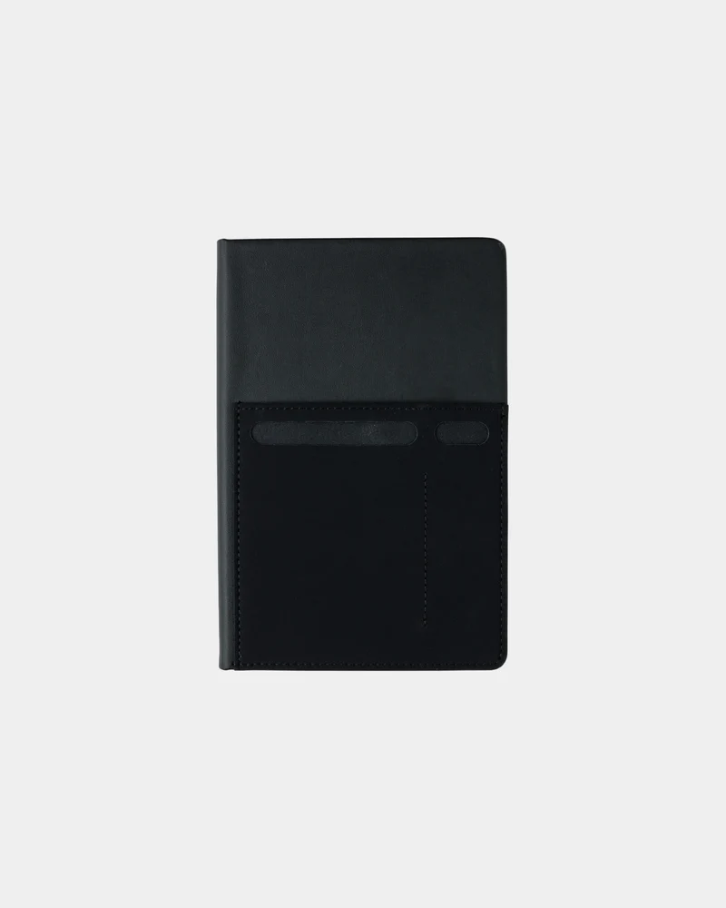 Carnet de notes A5 PU avec pochettes à personnaliser