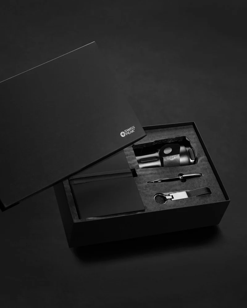 Set cadeau d'affaires deluxe avec mug à personnaliser