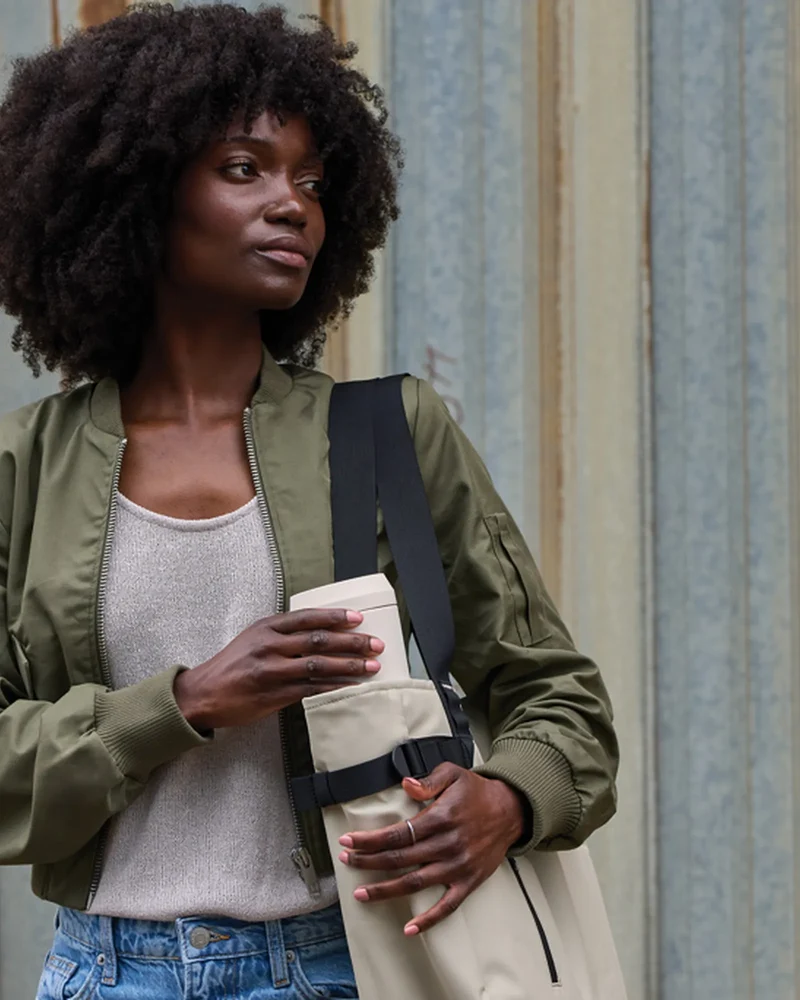 Mug 354 ml avec couvercle 360 en acier recyclé à personnaliser