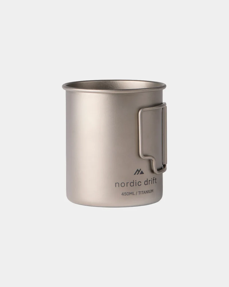 Tasse titane 450 ml à personnaliser
