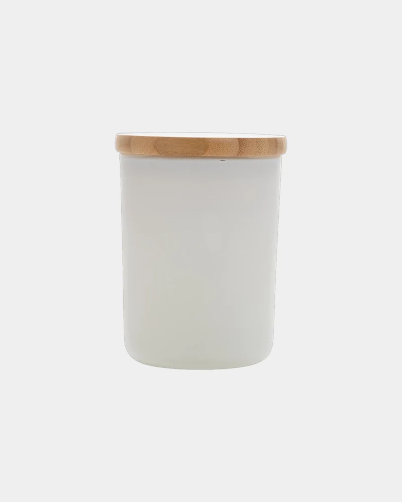 Bougie parfumée avec couvercle en bambou Ukiyo à personnaliser