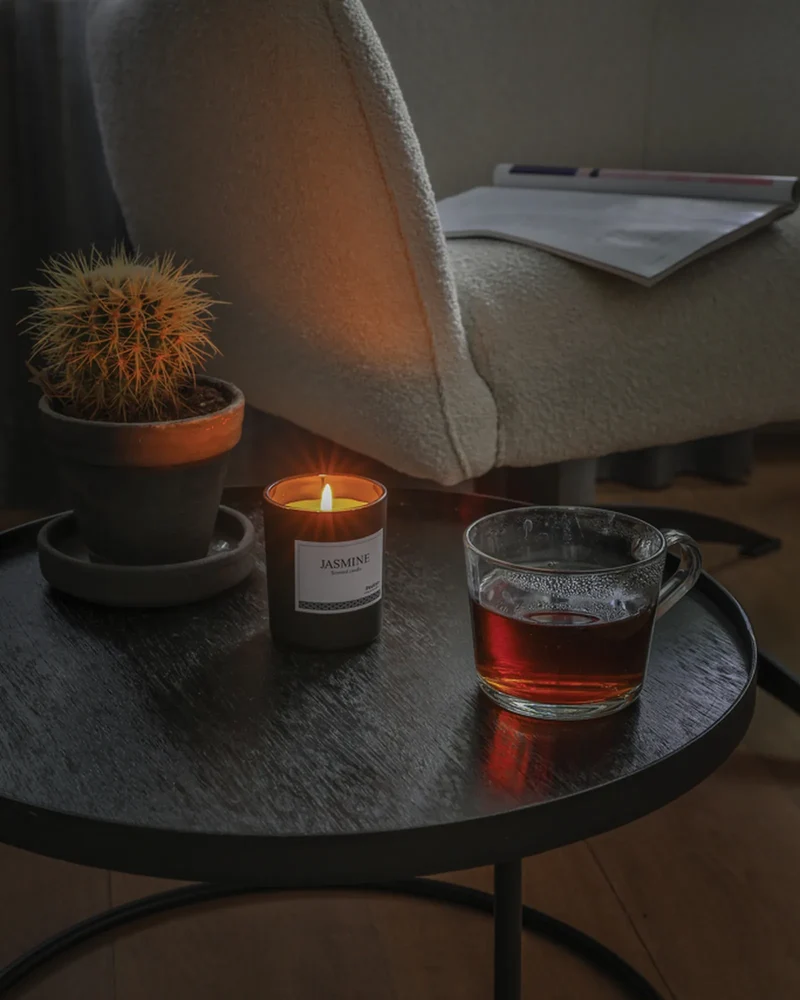Bougie parfumée verre Ukiyo 8 x ø 6.9 cm à personnaliser