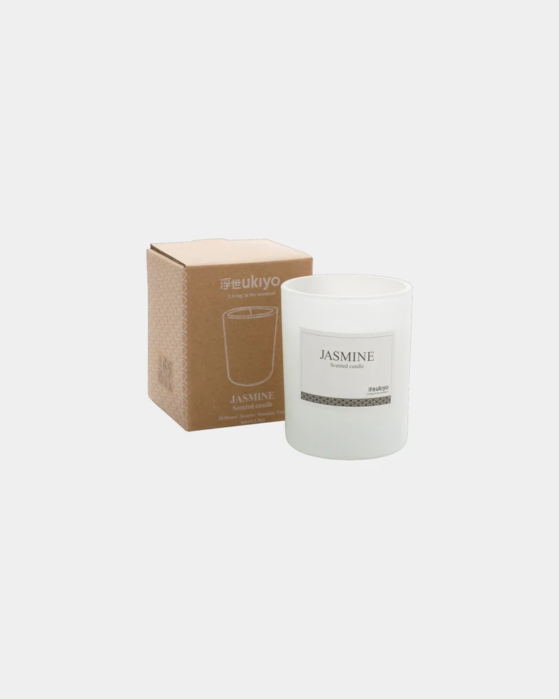 Bougie parfumée verre Ukiyo 8 x ø 6.9 cm à personnaliser