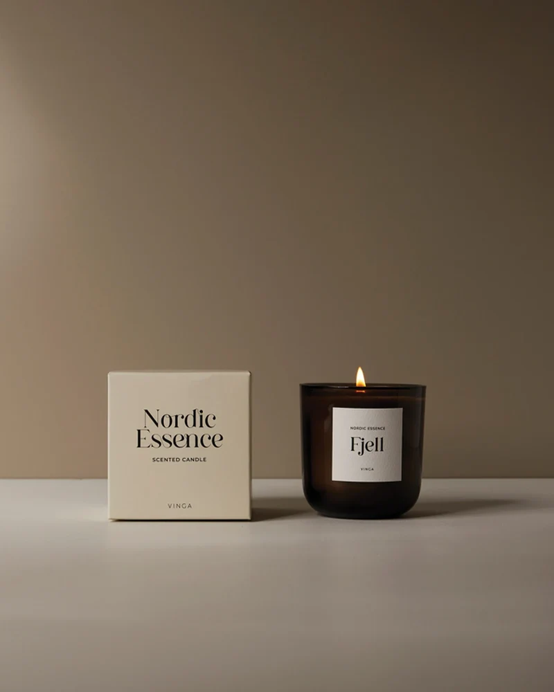 Bougie parfumée verre Vinga Grande Nordic à personnaliser
