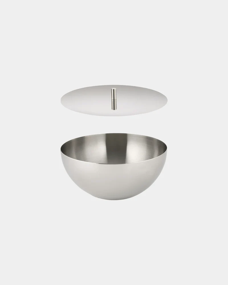 Récipient décoratif acier inoxydable Alessi Rocc à personnaliser