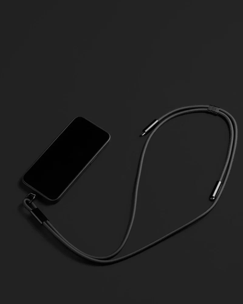 Cordon pour téléphone TPE recyclé Vinga Baltimore à personnaliser