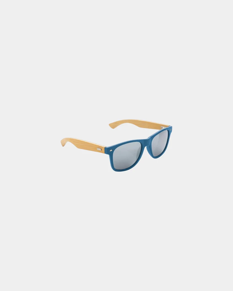 Lunettes de soleil en bambou et plastique recyclé à personnaliser