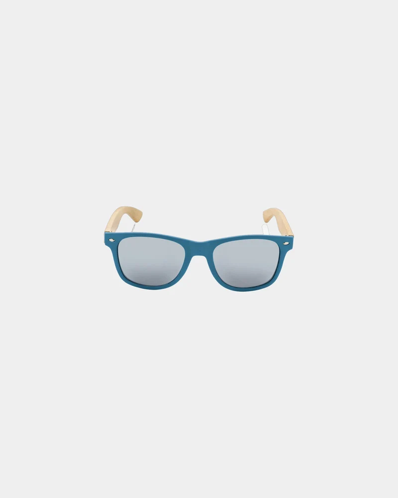 Lunettes de soleil en bambou et plastique recyclé à personnaliser