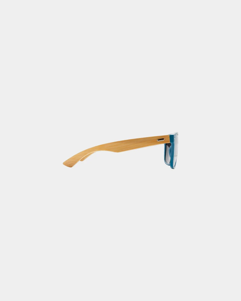 Lunettes de soleil en bambou et plastique recyclé à personnaliser