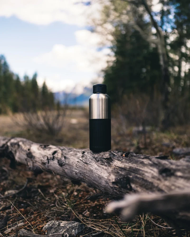 Bouteille étanche acier recyclé 750ml à personnaliser