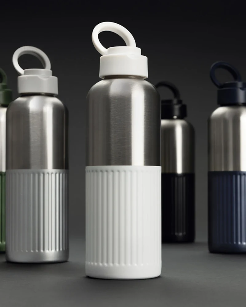 Bouteille étanche acier recyclé 750ml à personnaliser