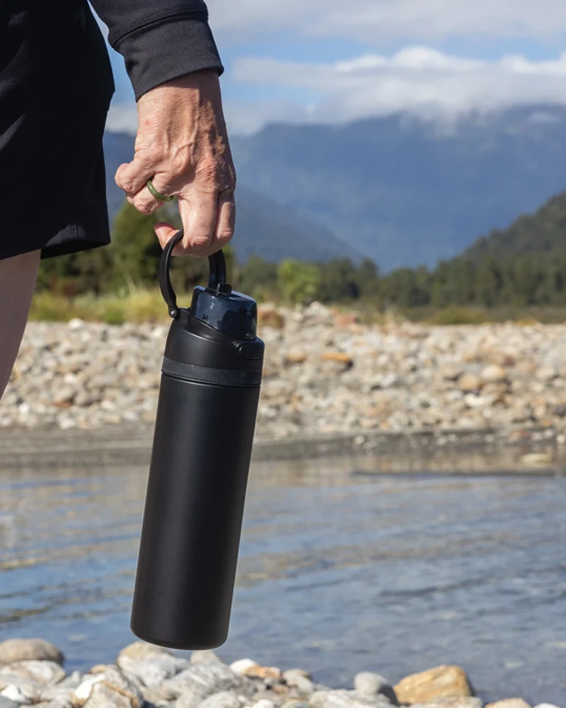 Bouteille étanche acier recyclé 720ml Omni Sip à personnaliser