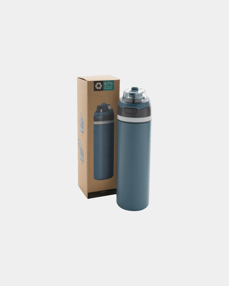 Bouteille étanche acier recyclé 720ml Omni Sip à personnaliser