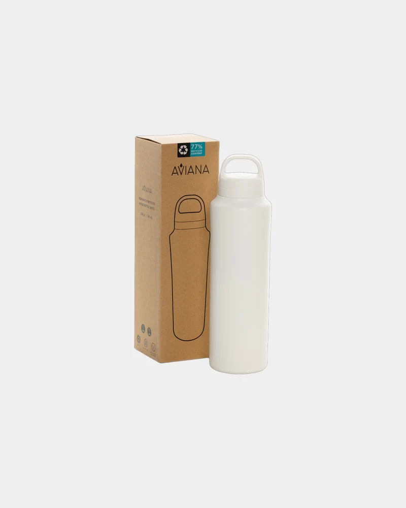 Bouteille 740ml acier recyclé à personnaliser