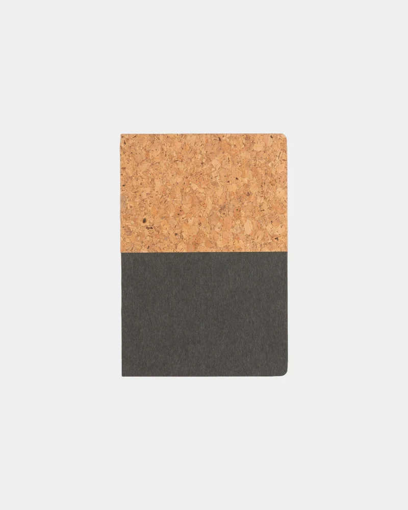 Carnet A5 liège et kraft à personnaliser