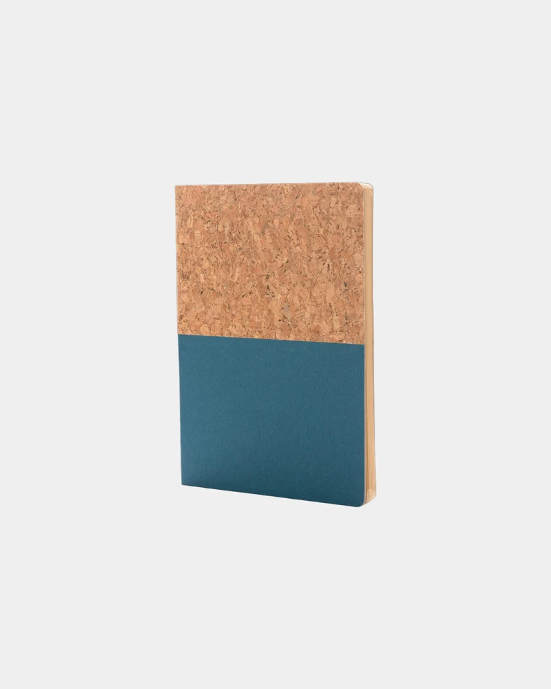 Carnet A5 liège et kraft à personnaliser