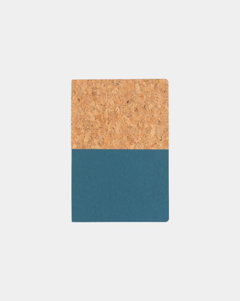 Carnet A5 liège et kraft à personnaliser