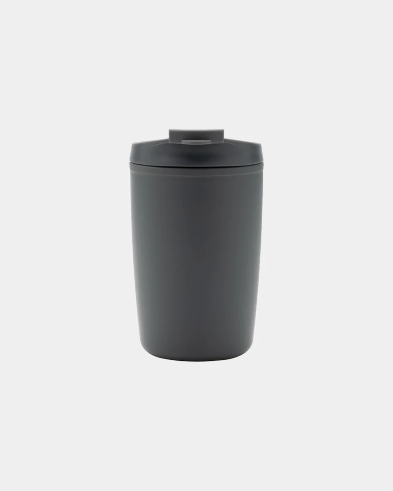 Mug PP recyclé GRS avec couvercle à bascule à personnaliser
