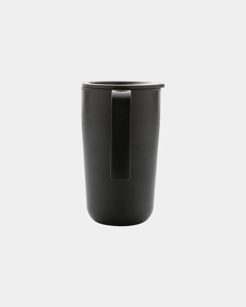 Tasse en acier inoxydable et PP recyclé GRS à personnaliser