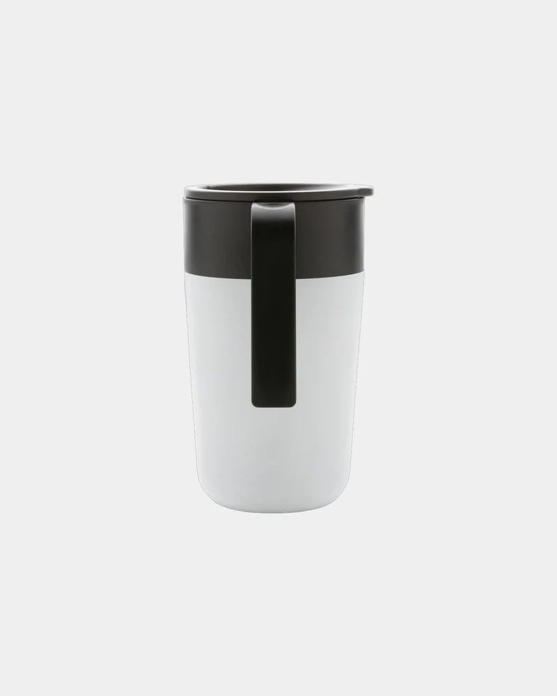 Tasse en acier inoxydable et PP recyclé GRS à personnaliser