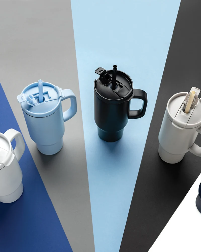 Mug étanche acier inoxydable recyclé 480 ml à personnaliser