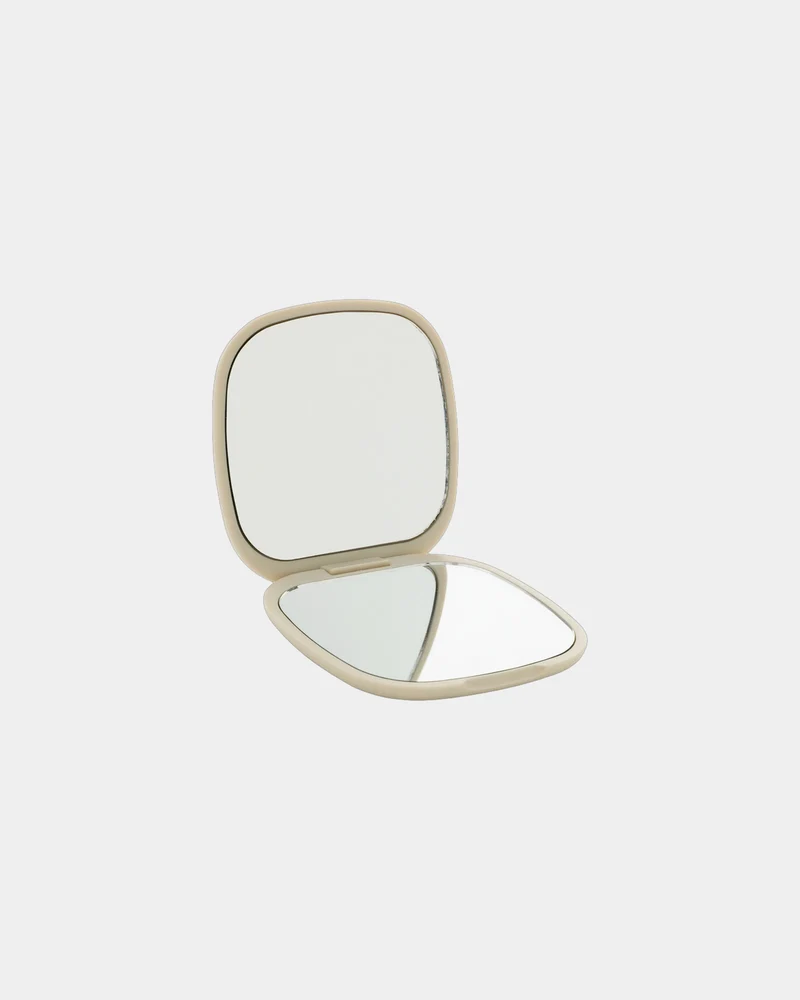 Miroir de poche plastique recyclé RCS à personnaliser