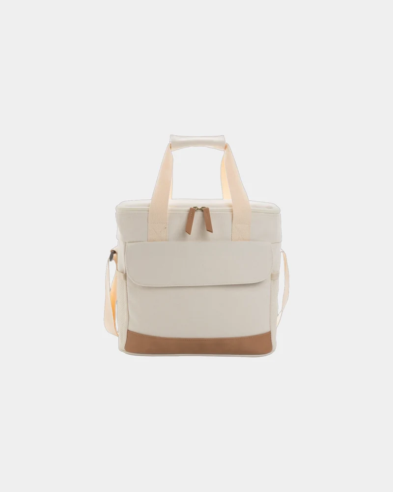 Sac isotherme toile recyclée 17L à personnaliser