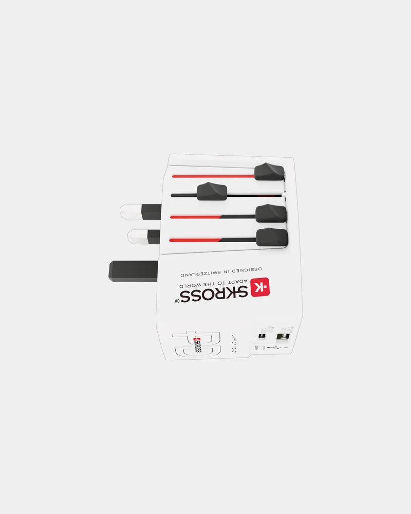 Adaptateur de voyage universel Skross MUV 65W à personnaliser