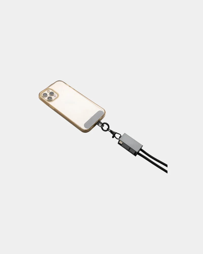 Cordon téléphone rPET 60W avec chargeur à personnaliser