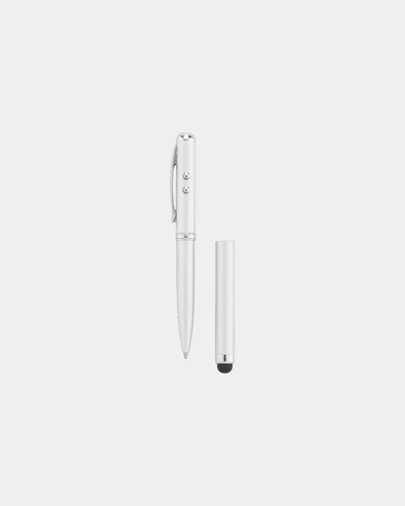 Stylo inox 4 en 1 à personnaliser
